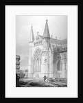 North End of Durham Cathedral, 1843 by English School