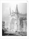 North End of Durham Cathedral, 1843 by English School