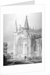 North End of Durham Cathedral, 1843 by English School