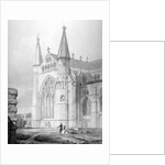 North End of Durham Cathedral, 1843 by English School