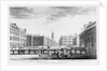 A north view of Hanover Square, London by English School
