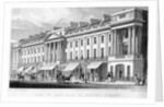 Part of the east side of Regent Street, London by Thomas Hosmer Shepherd