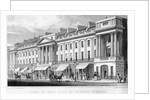 Part of the east side of Regent Street, London by Thomas Hosmer Shepherd