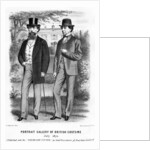 Charles Dickens and Benjamin Disraeli, 1870 by Anonymous