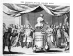 Festival of the Golden Rump, 1737 by English School