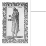 Young man in traditional dress, 1590 by Cesare Vecellio