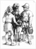 Three Peasants in Converation, c.1497 by Albrecht Dürer or Duerer