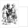 Three Peasants in Converation, c.1497 by Albrecht Dürer or Duerer