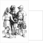 Three Peasants in Converation, c.1497 by Albrecht Dürer or Duerer