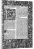 Front Page of Chapter I, taken from The Well at World's End by William Morris, 1896 by William Morris