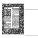 Front Page of Chapter I, taken from The Well at World's End by William Morris, 1896 by William Morris