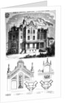 House in Avenue Road, Regent's Park, designed by Hector Horeau, 1859 by English School