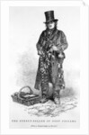 The Street Seller of Dogs' Collars, c.1840 by English School