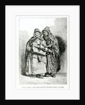 Old Sarah The Well-Known Hurdy-Gurdy Player, c.1840 by English School