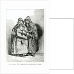 Old Sarah The Well-Known Hurdy-Gurdy Player, c.1840 by English School