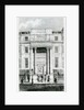 Exeter Hall, Strand, London from Gentleman's Magazine by English School