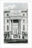 Exeter Hall, Strand, London from Gentleman's Magazine by English School