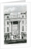 Exeter Hall, Strand, London from Gentleman's Magazine by English School