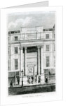 Exeter Hall, Strand, London from Gentleman's Magazine by English School