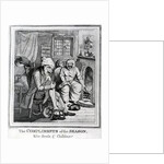 The Compliments of the Season, Kibe Heels & Chillblains, c.1785 by Henry William Bunbury