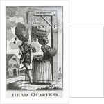 Head Quarter's, 1777 by English School