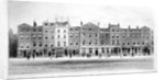 View of Eleven Houses erected on the site of the old Bourse on the Strand, 1853 by English School
