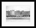 View of Eleven Houses erected on the site of the old Bourse on the Strand, 1853 by English School