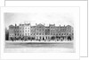 View of Eleven Houses erected on the site of the old Bourse on the Strand, 1853 by English School