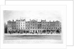 View of Eleven Houses erected on the site of the old Bourse on the Strand, 1853 by English School