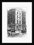 Office of the Illustrated London News, 1842 by English School