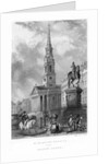 St. Martin's Church from Charing Cross,1837 by English School