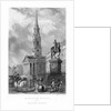 St. Martin's Church from Charing Cross,1837 by English School