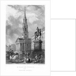 St. Martin's Church from Charing Cross,1837 by English School