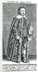 Archee, the kinges jester, a portrait of Archibald Armstrong, by Thomas Cecill, 1639-1640 by American School