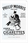 Poster for Philip Morris Cigarettes, designed by Linsay Sambourne, 1896 by English School
