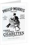Poster for Philip Morris Cigarettes, designed by Linsay Sambourne, 1896 by English School