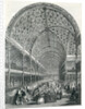 The London Crystal Palace, Regent Circus, Oxford Street, 1858 by English School