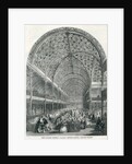 The London Crystal Palace, Regent Circus, Oxford Street, 1858 by English School