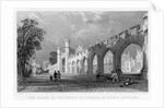 The Palace of the Bishop of Durham, at Bishop Auckland, , 1833 by English School