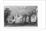The Palace of the Bishop of Durham, at Bishop Auckland, , 1833 by English School