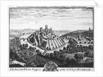 The South-West Prospect of the City of Durham, circa 1600 by English School