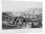 Durham Cathedral and Castle from Newcastle Road, 1841 by English School