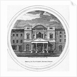 Front of the Pantheon, Oxford Street, 1795 by English School