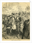 The Attempt to assassinate King Louis Philippe of France by English School