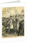 The Attempt to assassinate King Louis Philippe of France by English School