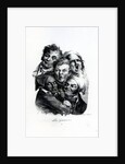 Les Grimaces, c.1823 by Louis Leopold Boilly
