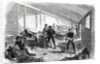 Temporary Field Hospital behind the Second Prussian Parallel at Dueppel, 1864 by English School