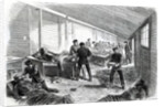 Temporary Field Hospital behind the Second Prussian Parallel at Dueppel, 1864 by English School