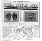 The Thames Tunnel by English School