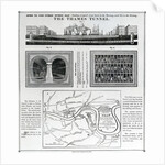 The Thames Tunnel by English School